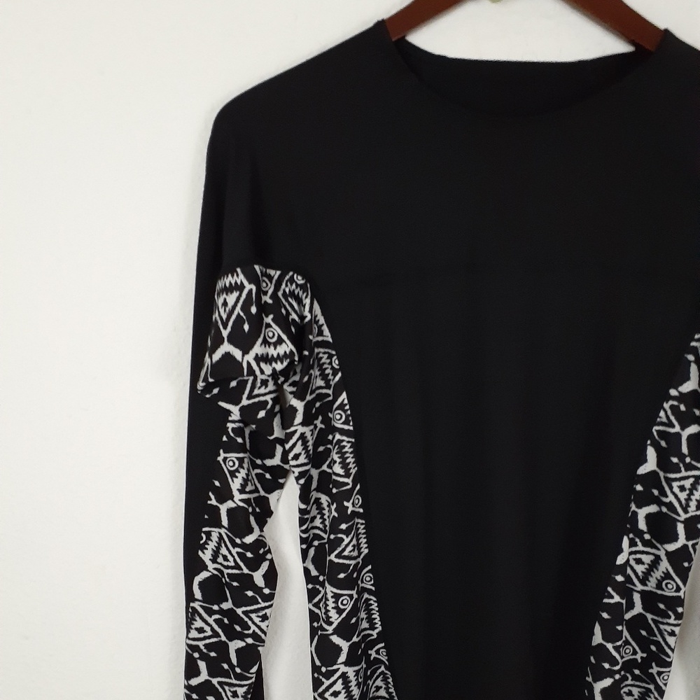 Patagonia black long sleeve tee large size active